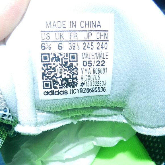 adidas SolarGlide 5 Blue/ White Pulse Lime Men's SIZE 6.5NWT🆕⌚📦🏃💨🚚 - Picture 14 of 16